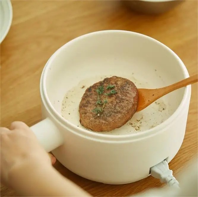 Hot Selling Electric Pan Cooker 1.5L Mini Electric nonstick Pot Multifunctional Electric Cooking Pot