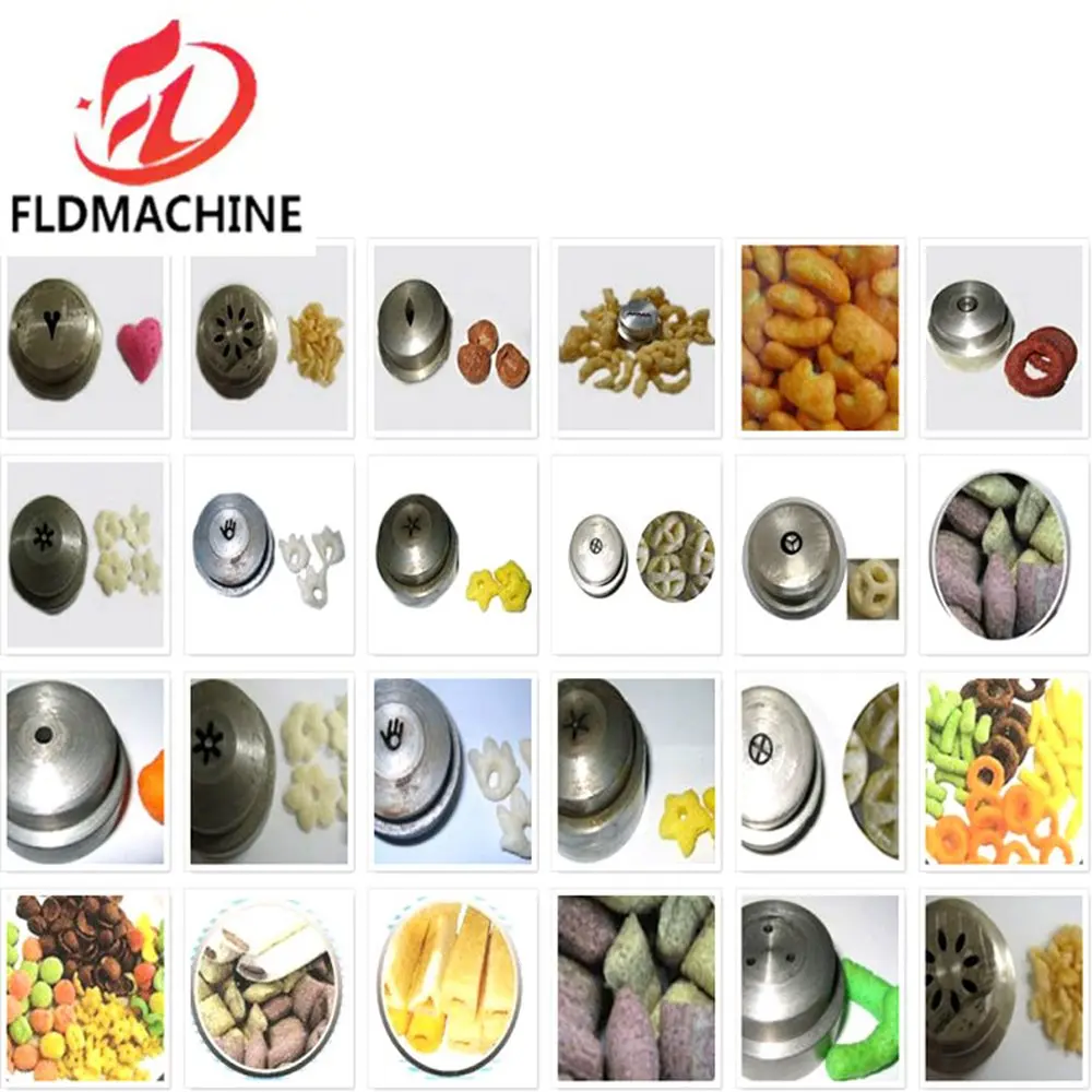 High Productivity Maize Puff Corn & Rice Puff Snacks Food Making Machine Extruder Electric Steel Hot Sale in Africa for Home Use