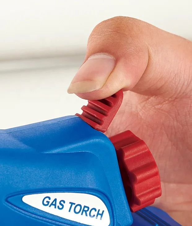 Tube Chrome Plated Supplier Direct Refillable Reusable Butane Fire Gun Kitchen Lighter KLL-8812C Automatic Piezo Screw Brass