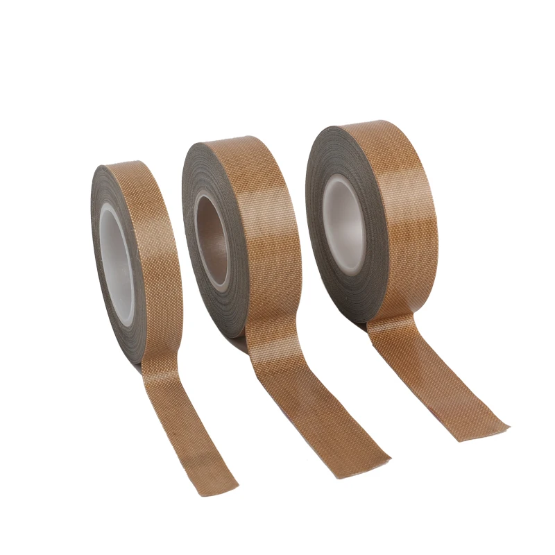 Industrial High Strength  High Temperature Heat Resistant PTFE Coated Fiberglass Adhesive Tapes