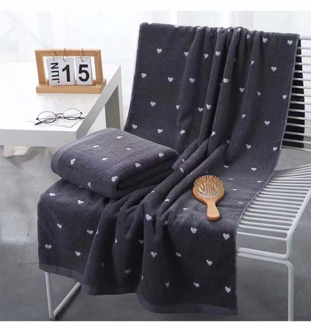 
100% Cotton Soft jacquard Towel for Adult Bath Home Garden Bathroom Accessories Thick Hand Towels Super Water Absorbent Luxury 