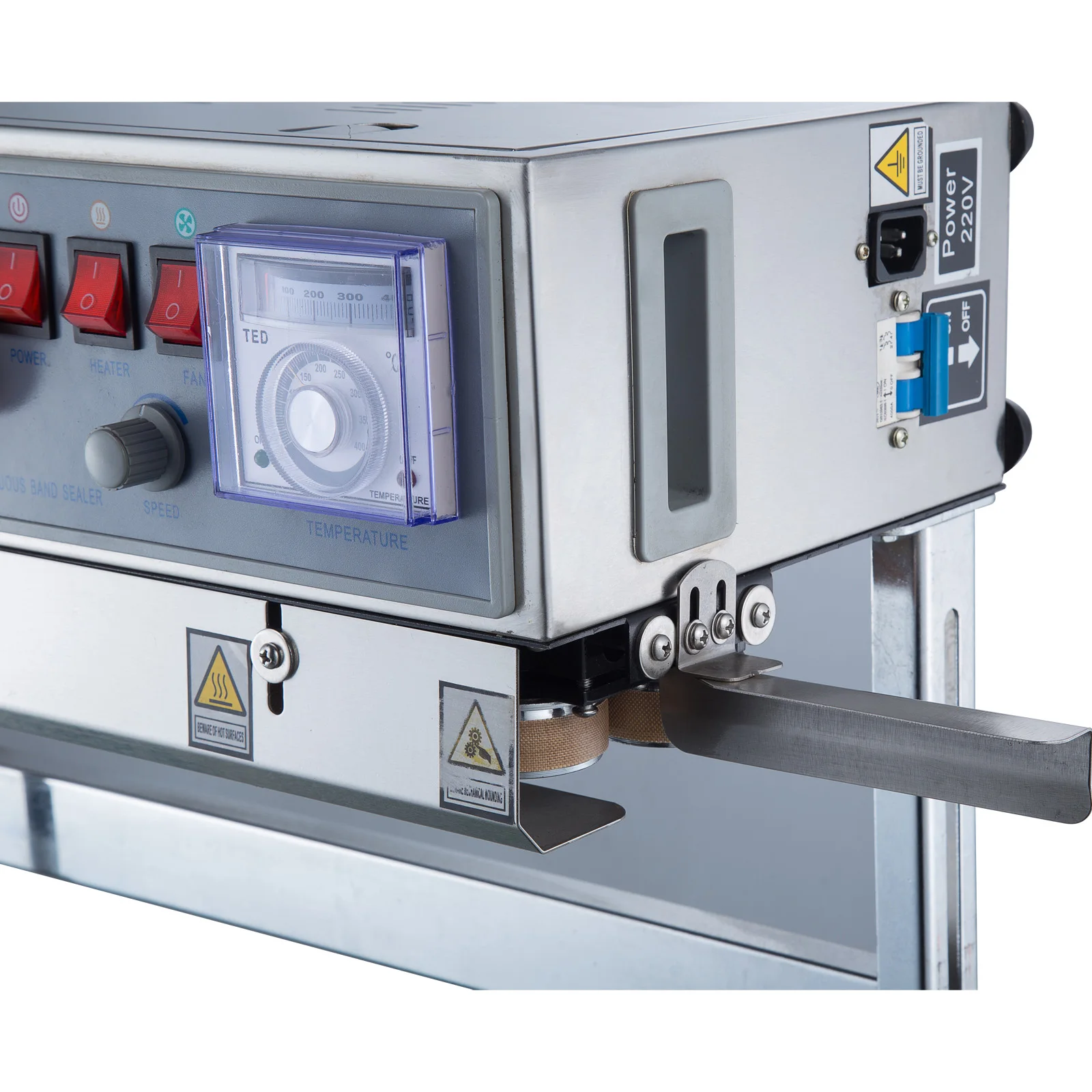 New product Mini Bag Sealer Handheld Vacuum Portable Sealer Chip Snack Plastic Bag Heat Sealer and Cutter Machine