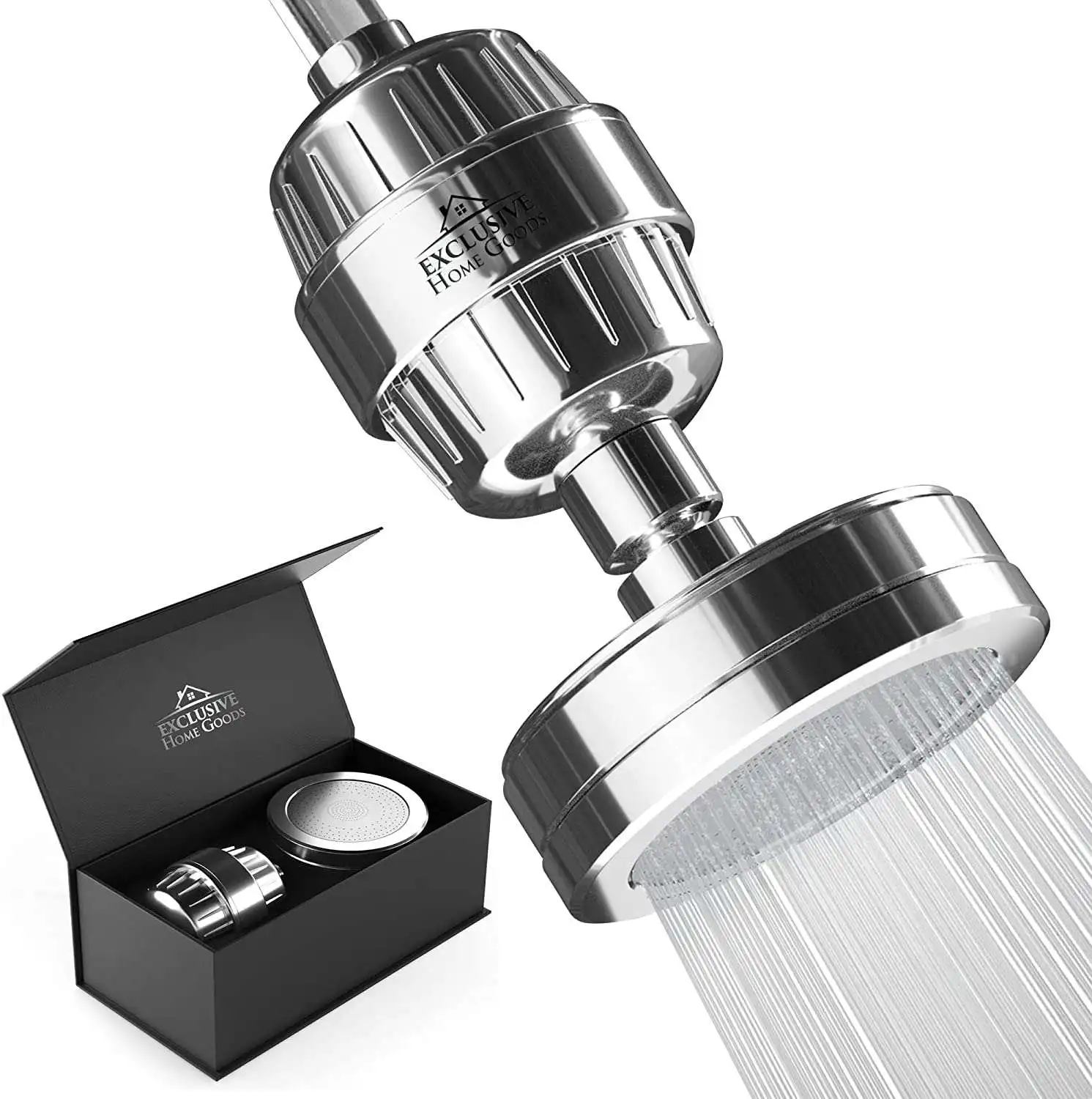 
 Фильтр для ванной с хлорными и водными примесями, фильтр для душа, ручной очиститель воды, комбинированная насадка  