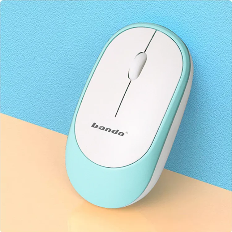 Wholesale Laptop Wireless Mouse Silent  Ergonomic Portable Mini Mouse 2.4g Notebook Desktop Office Business All-in-one Mouse