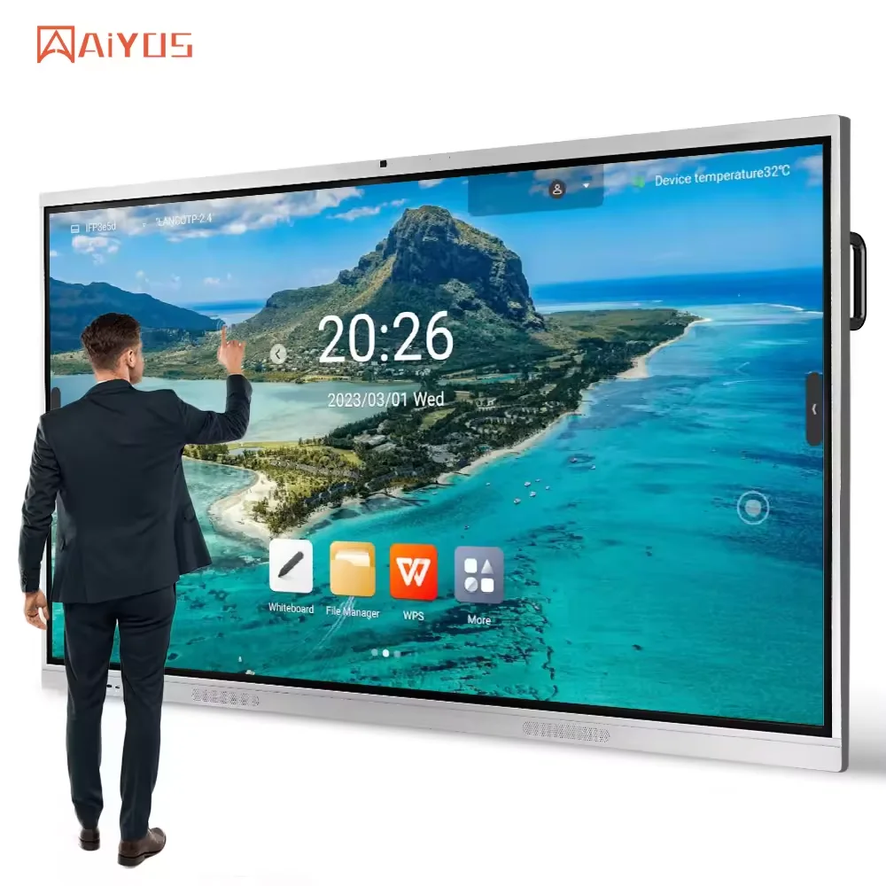 55-110 Inch Class/meeting Smart Board Interactive Digital Whiteboard e board interactive whiteboard  for e-learning