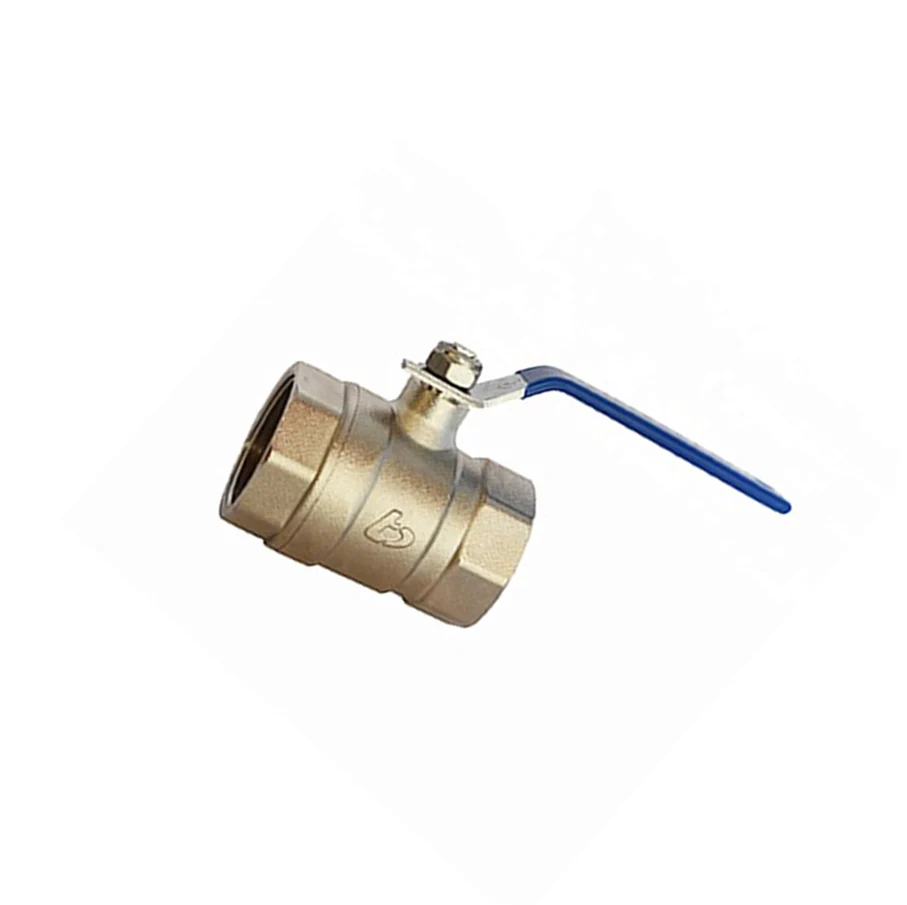 Chinese Manufacture Patent Design Nature Brass Plated Hygienic Copper Ball Vales