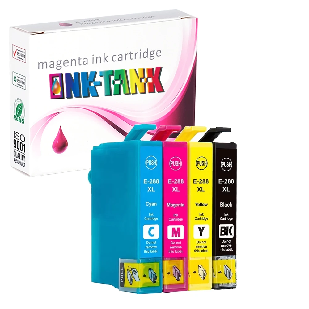 INK-TANK 288 288XL T288 T288XL T2881 T2882 T2883 T2884 Премиум Совместимый струйный картридж с чернилами для принтера Epson XP-240 XP 440 принтер