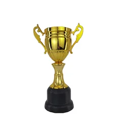Metal trophy custom gold trophy awards antique vivid design trophy cup