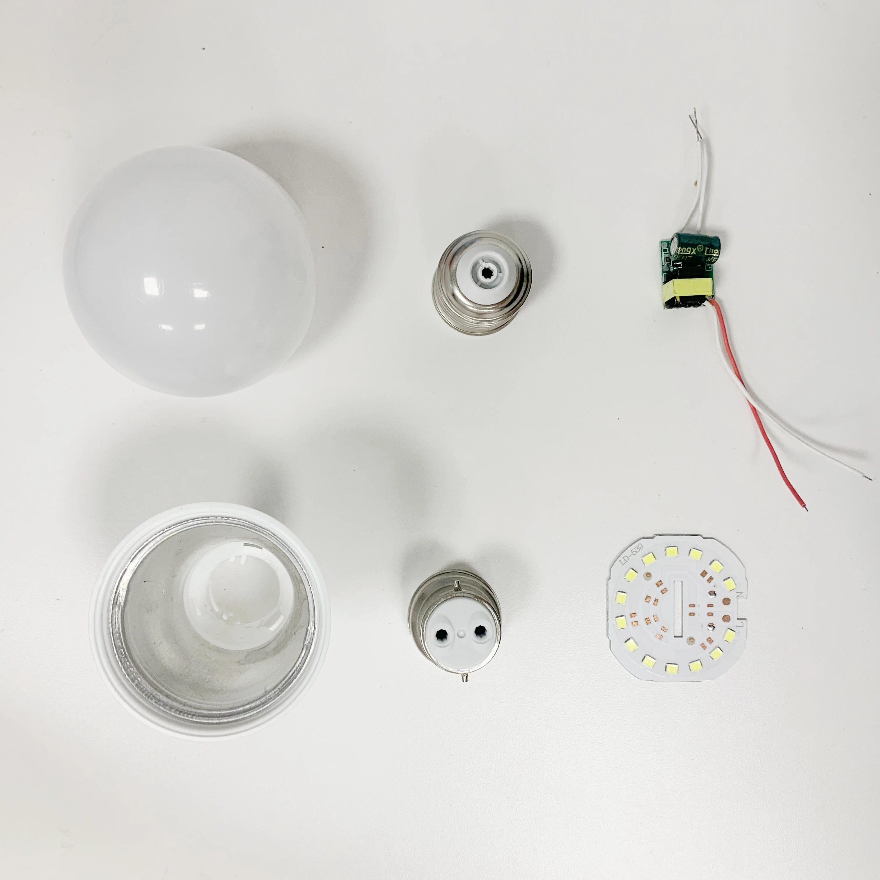 Cheap DOB IC driver color smart 3W 9W 9 watt 12w 15W 13w 20W 24 watt 10w~60w led bulb light 12v 220v 110v ac175-265v with sensor