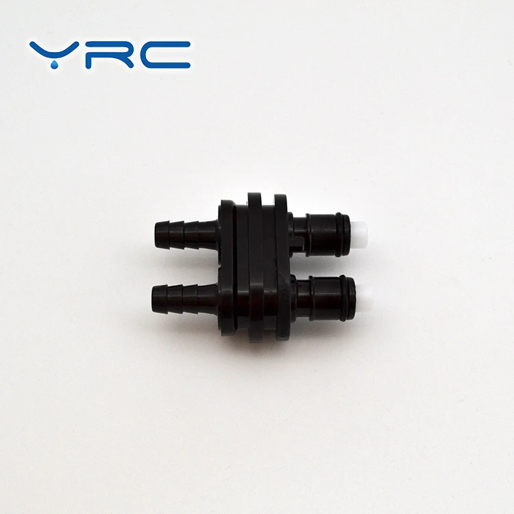 black connections and disconnections quick dual flow couplings