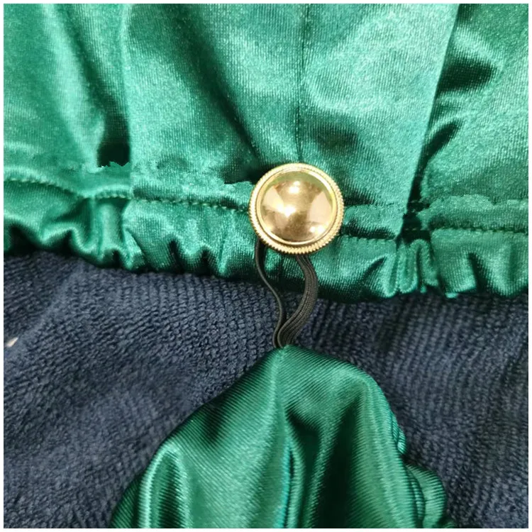 Microfiber satin hair turban wrap towel custom head towel turban for spa