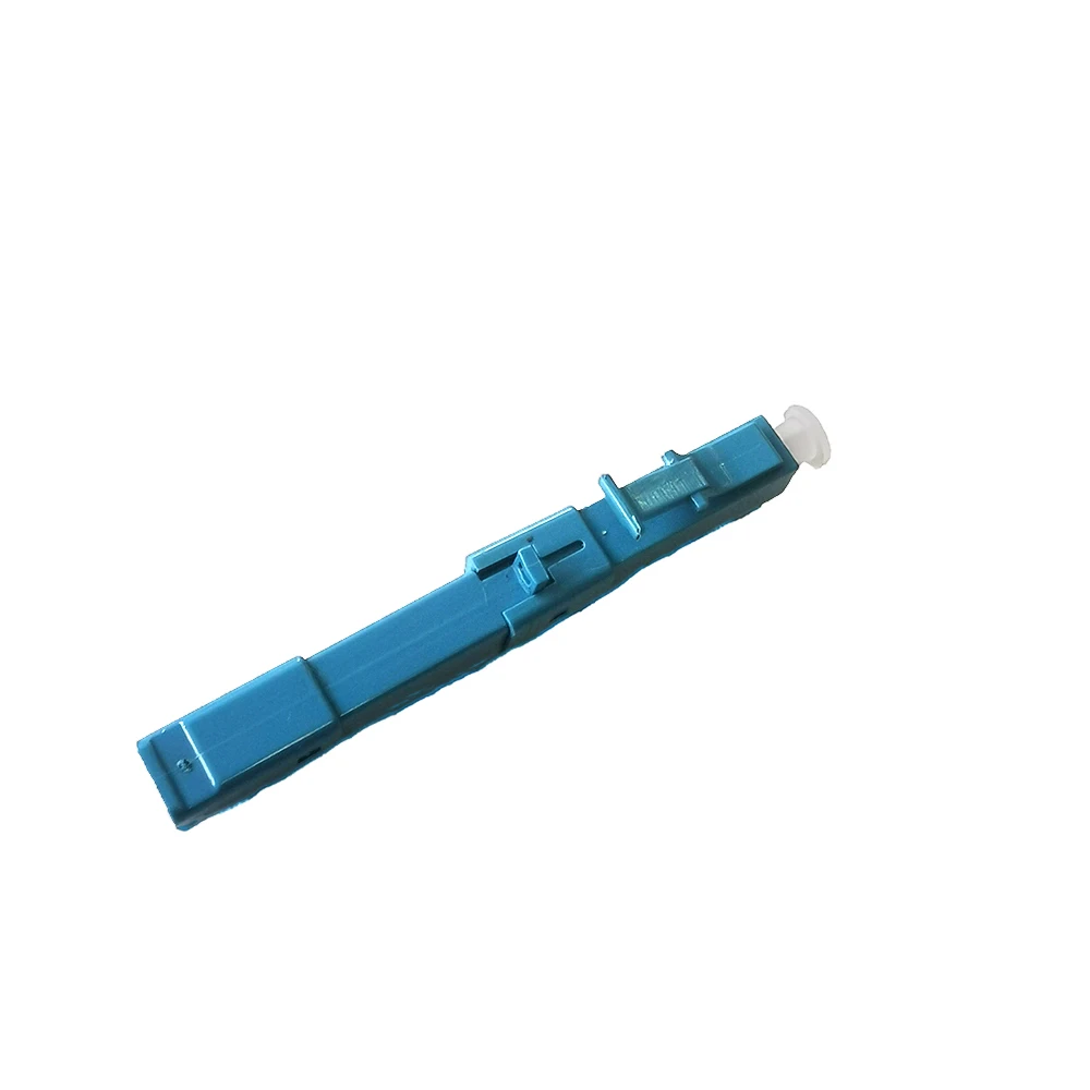 FTTH FTTX straight-through lc pre-embedded fast connector for fiber optic equipment