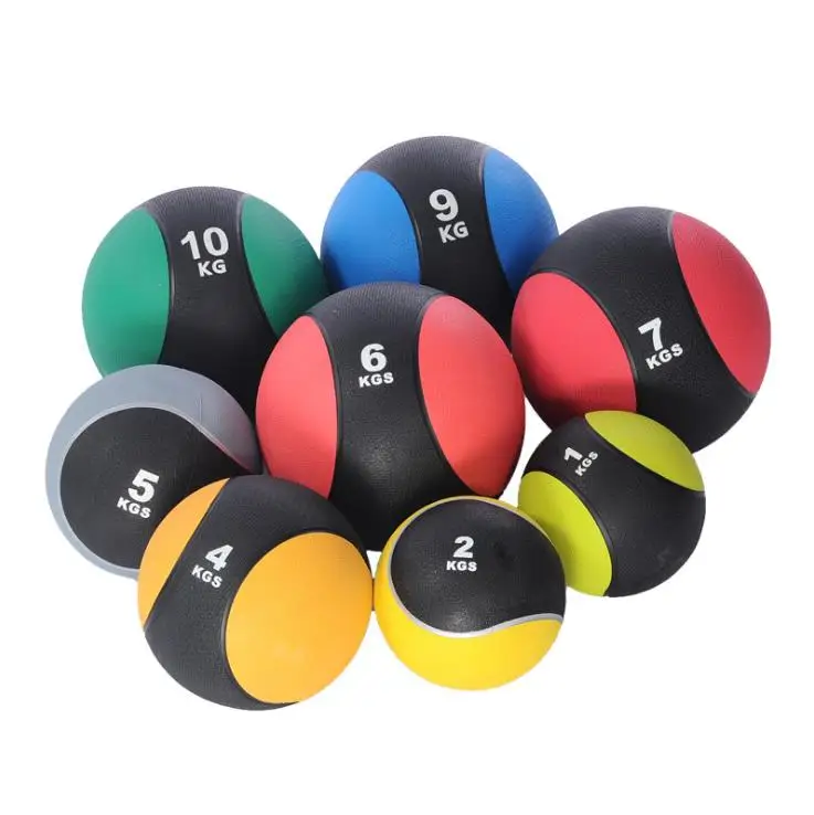 
Custom Logo Rubber fitness Anti-slip weights fitness training soft weighted wall medicine ball 