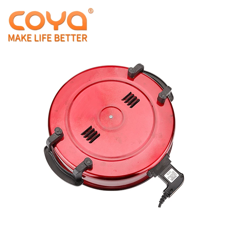 
Portable multi-function non stick coating round electric pizza pan 42cm for home use 