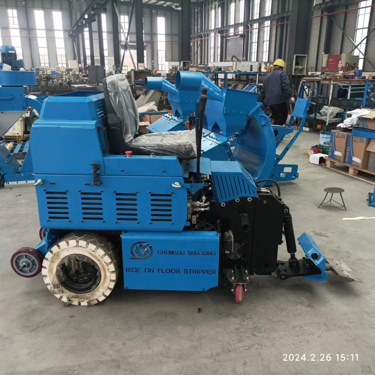 CE/ISO Approved factory price heavy-duty floor scraping scraper for removing vinyl and carpet