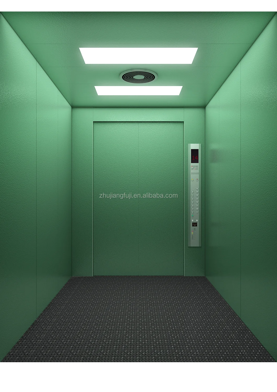 China Supplier Good vertical warehouse cargo lift traction machine residential freight elevator price
