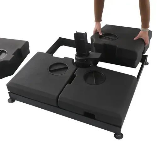 Wholesale High Quality Good sand/cement filled square umbrella stand Garden umbrella base