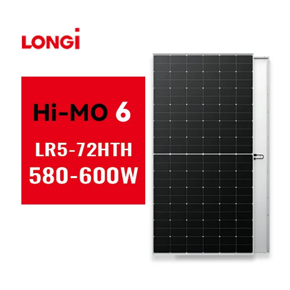 Полуэлементный солнечный модуль Tier-1 Longi GCL Mono 182 элементов MBB 530W535W 540W