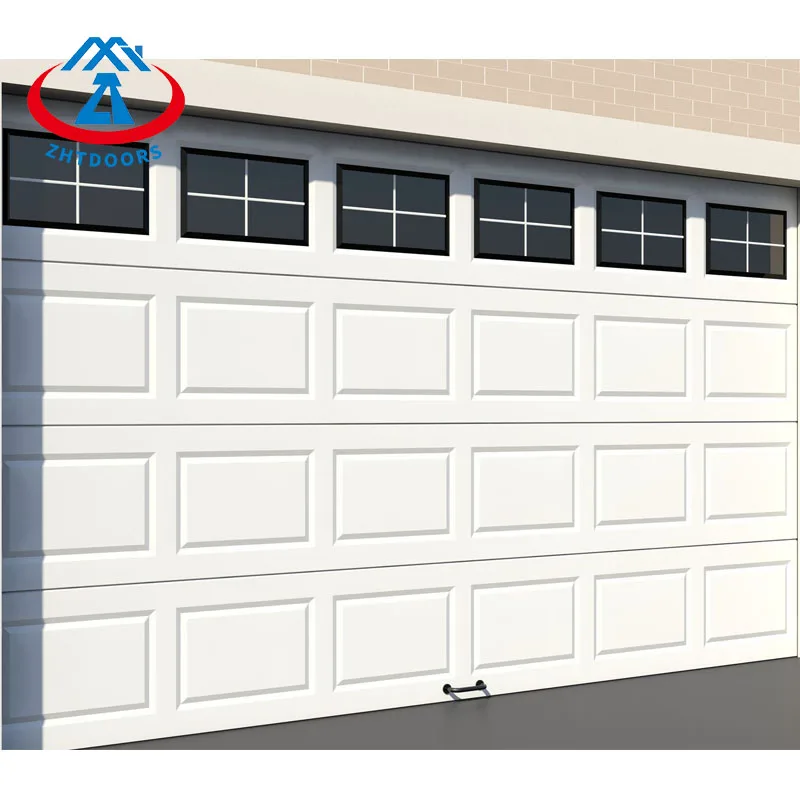 ZHTDOORS Hurricane Effect Glass Garage Door Christmas Garage Door Decor 7x8 Roll Up Garage Door