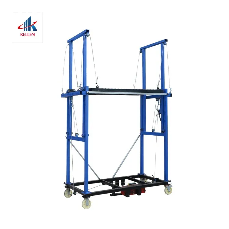 500kg electric lifting ladder & scaffolding 2-6 meters for construction decoration maintenance remote control
