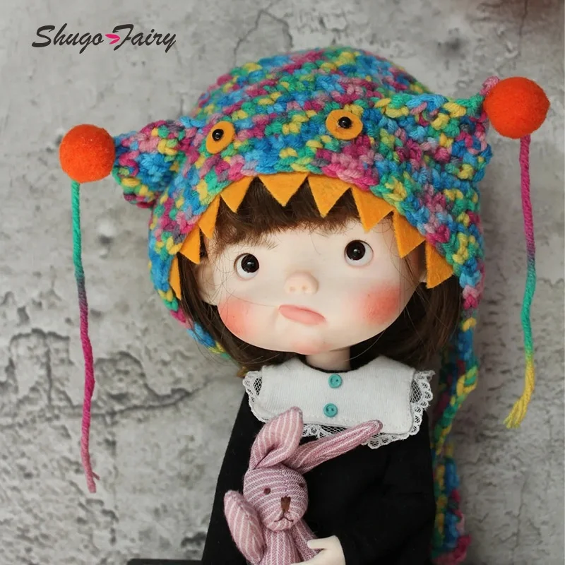 Preorder ShugaFairy Dawai Bjd Dolls 1/6 Big Head Crooked Mouth Expression Naughty Kids Style High Quality Ball Jointed Doll Toys