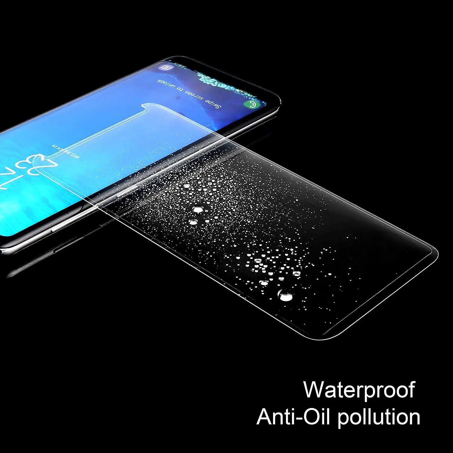 3D Curved Clear Case Friendly Tempered Glass For SAMSUNG S9  Screen Protector For Galaxy s9 S8+ Note 8 side glue