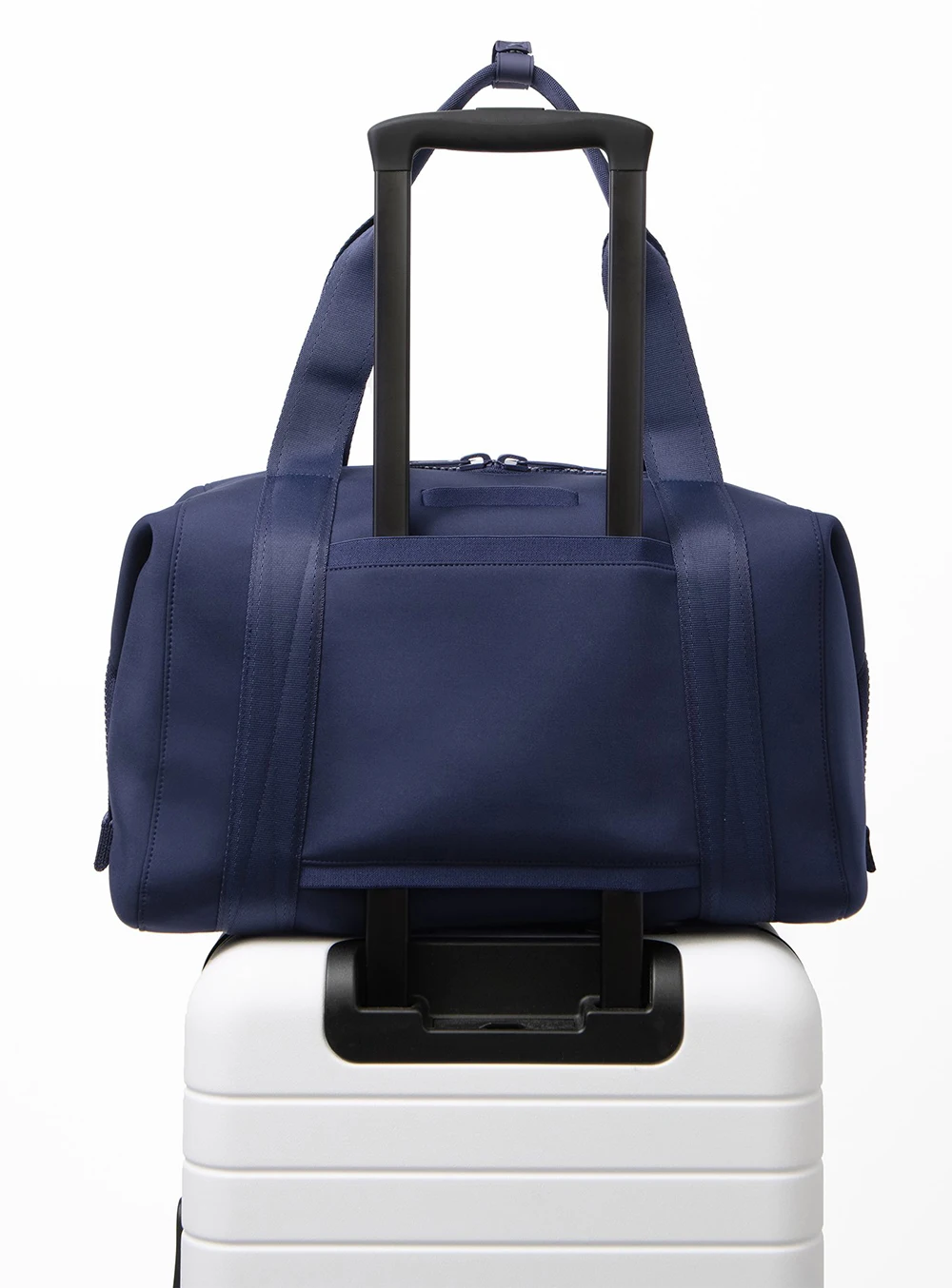 luxury neoprene diaper bags waterproof baby bag for mom or dad multifuction changing bag with pouch and changing pad