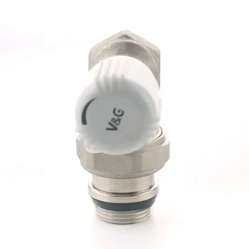 1/2 inch DN15 Brass Angle 15mm Thermostatic Radiator Valve Manufacturer
