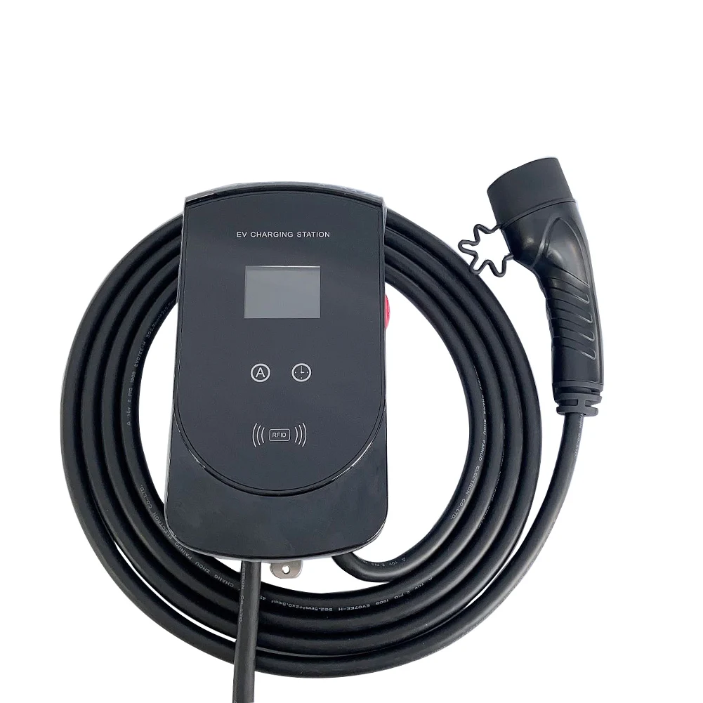  Wallbox 22 кВт Уровень 2 быстрая зарядная станция EV настенное зарядное устройство 32 А для
