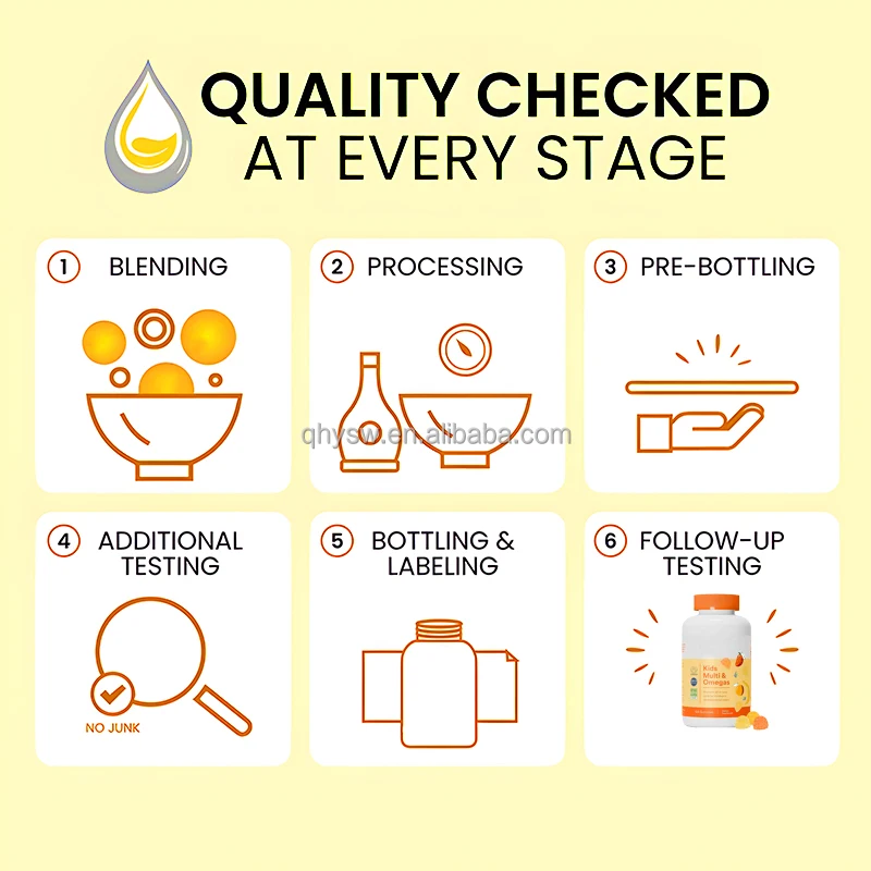 OEM ODM Private Label Kids Bear Vitamin gummies Sugar Free Kids Vitamins supplement Gummy  Multivitamin Gummies for Kids