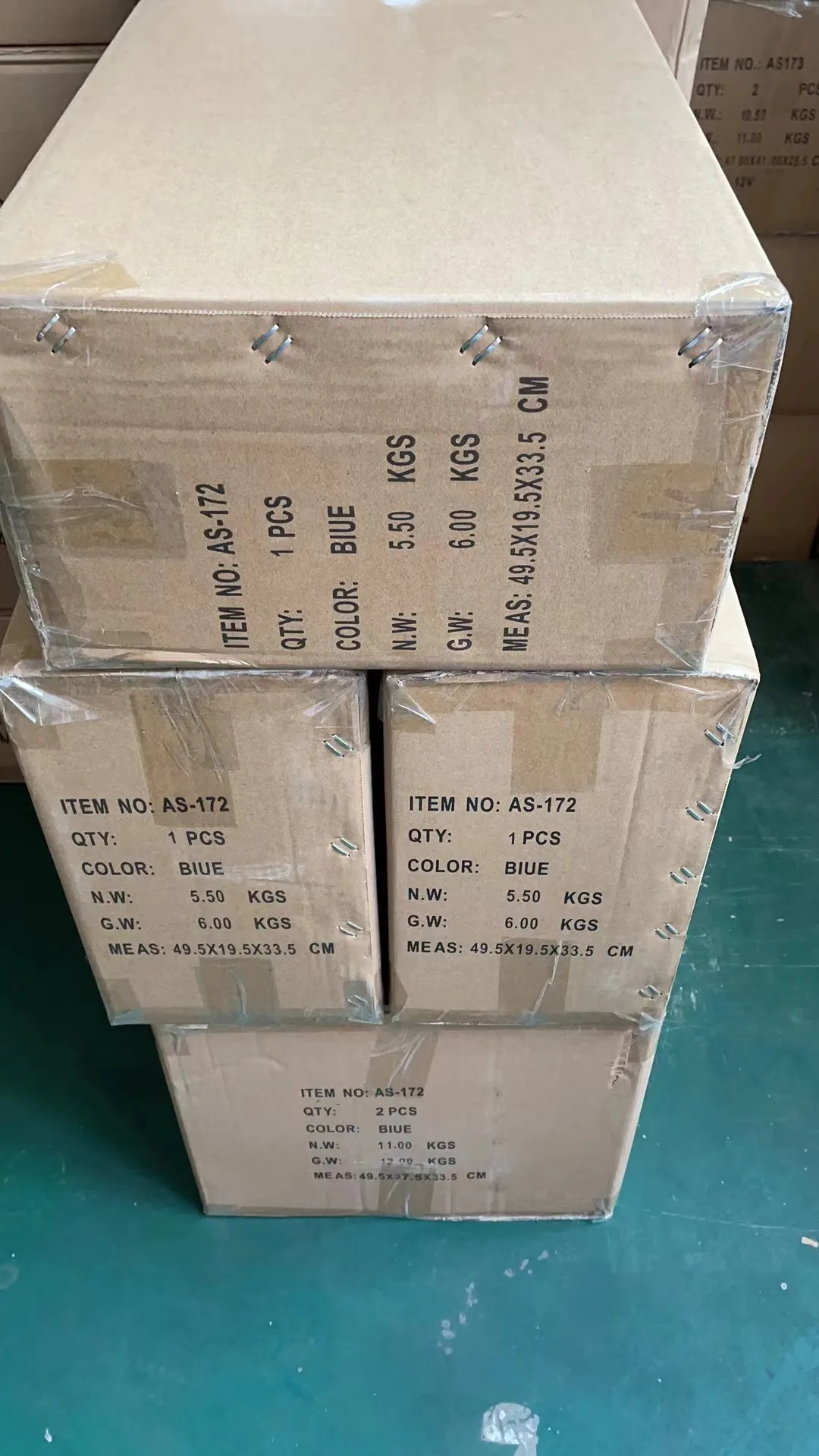 NEW PRODUCT of Car modified air pump 12V 120psi blue 6L air tank air compressor