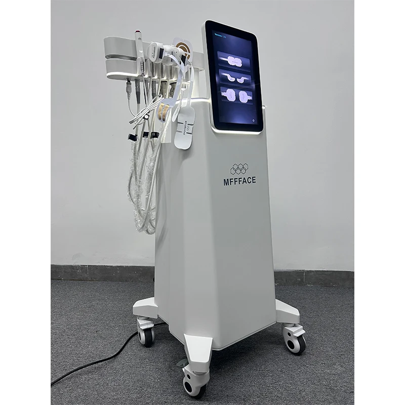 Non-invasive wrinkle removal vline sculpting radio frequency facial lifting electric ems facial beauty machine