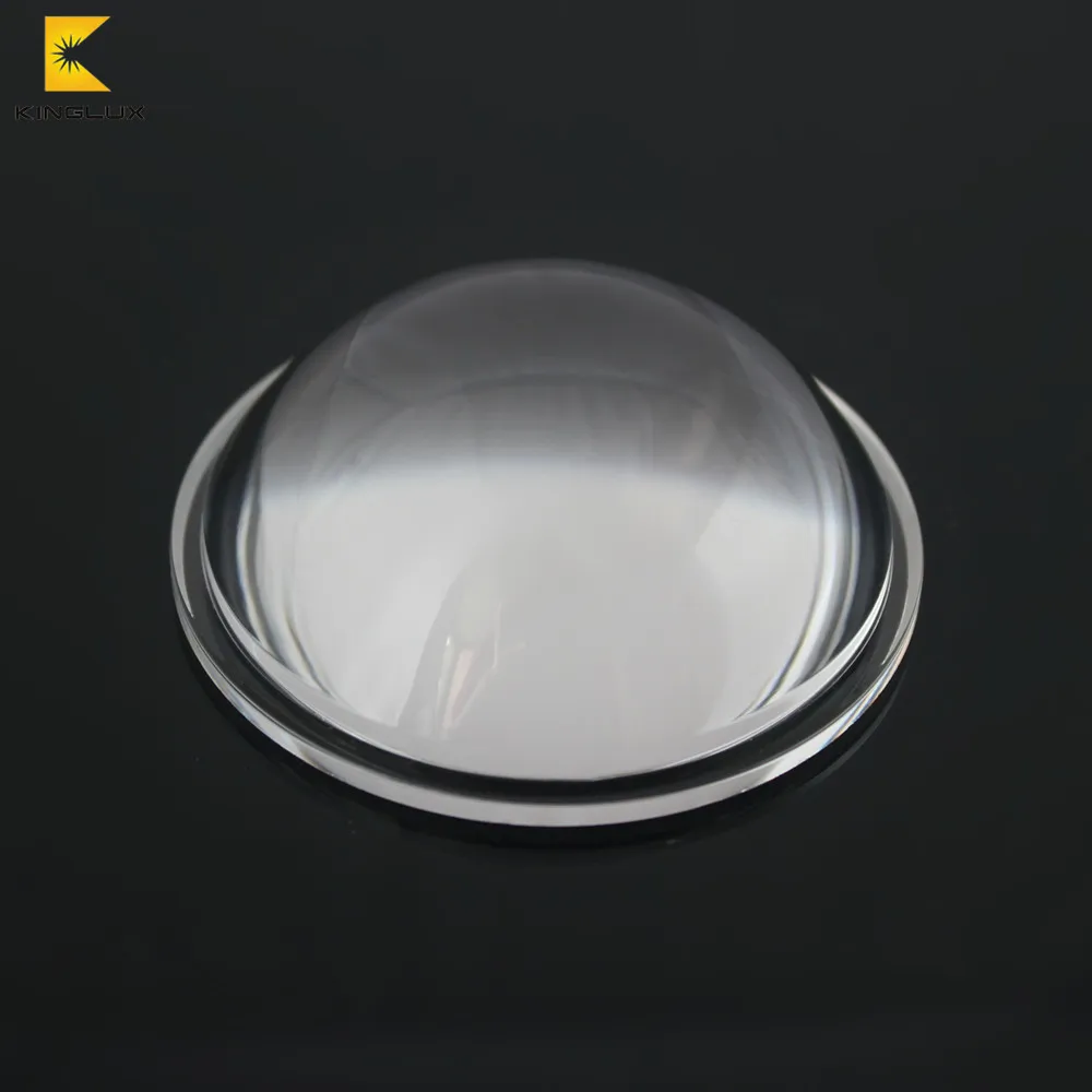 tractor head light projector headlight glass 57mm plano convex lenses led optical collimator lens
