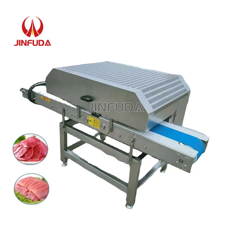 Automatic Meat Cutting Machine Vegetable Cutter Chicken Breast Machine for Cutting Meat Into Cubes Bacon Ham Slicer