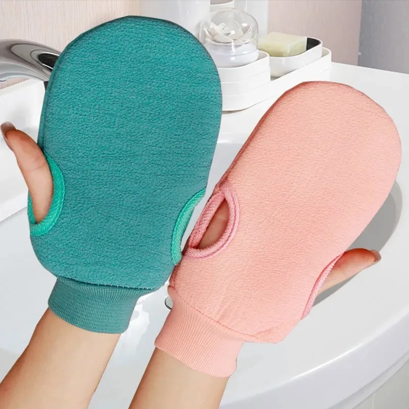 Gloves for Shower Body Brush Towel Foam Body Scrubber Bath for Peeling Exfoliating Body Cleaning Scrub Exfoliating Sponge