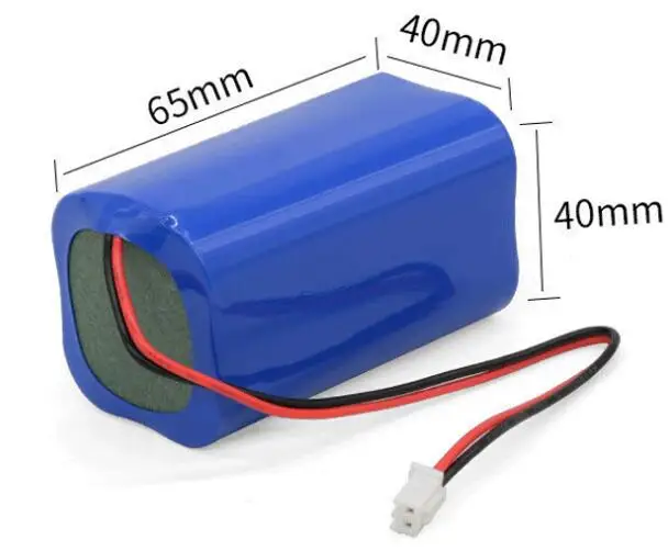 18650 li-ion battery pack 14.8v 2000mah  high power bank battery for robot vacuum cleaner