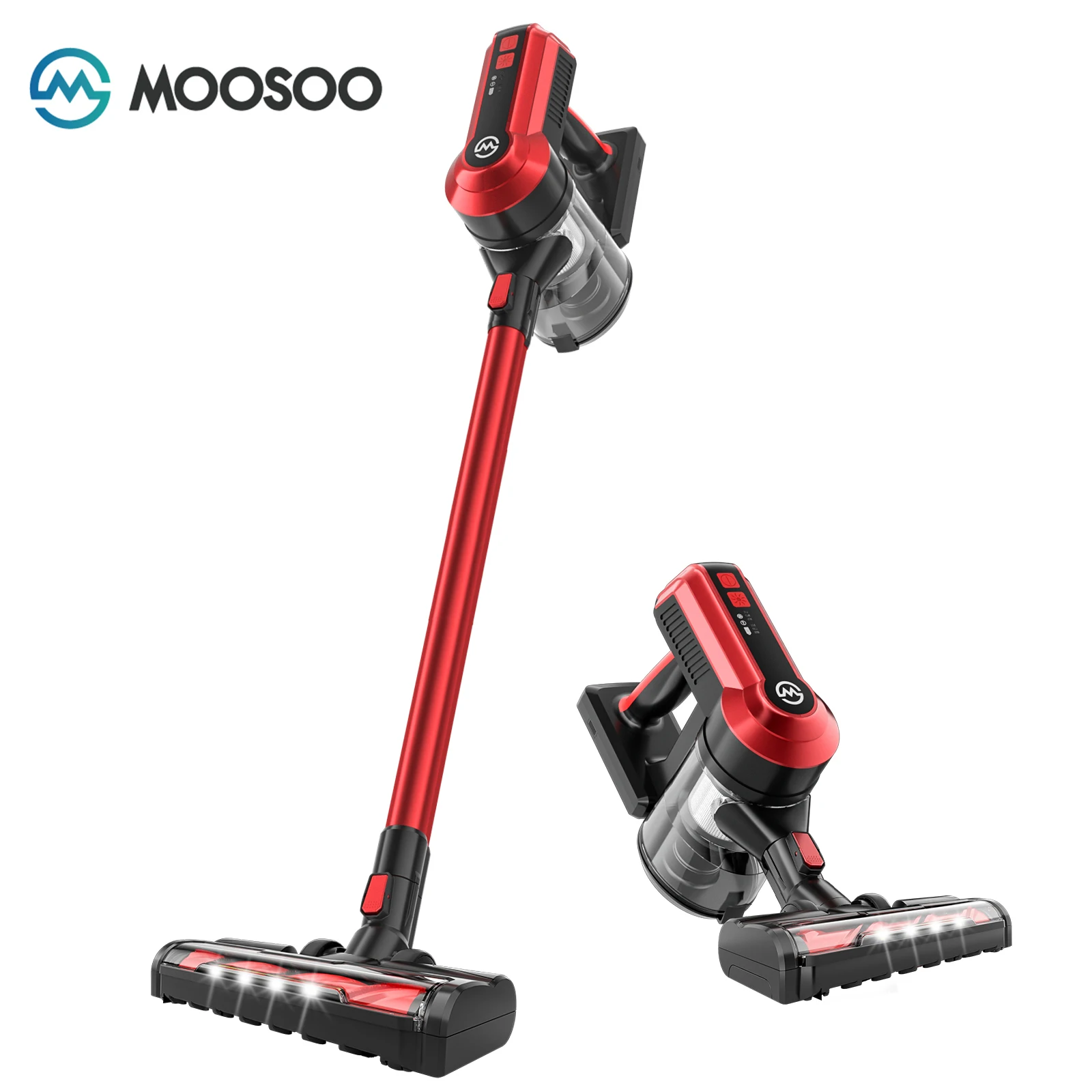 MOOSOO K23 OEM Factory Price Stick Hoovers BLDC Motor Cordless Vaccum Rechargeable wireless Vacuum Cleaner
