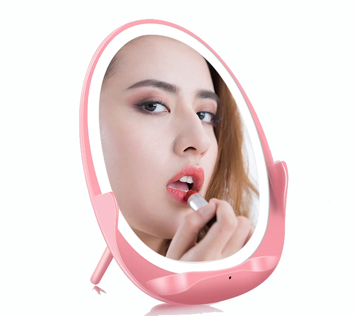 new product 2021 fast wireless mobile phone charger qi standard with ce fc rohs for lady makeup