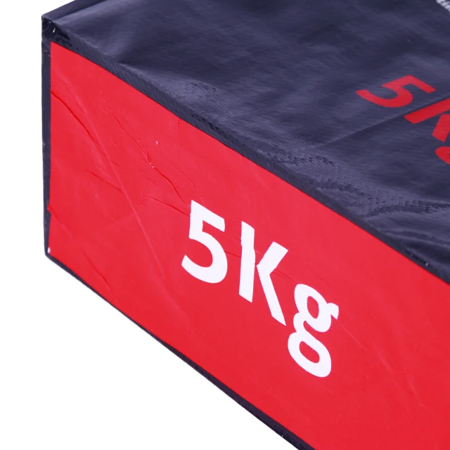 custom China Cut Handle PP Woven empty charcoal bags 5kg 10kg 15kg
