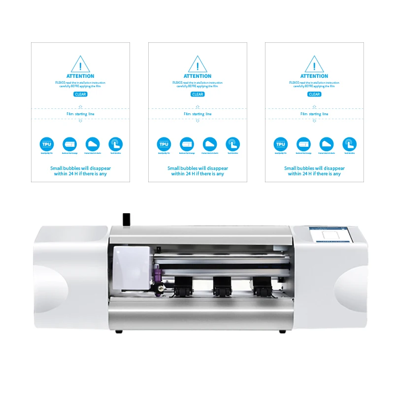 SM 2103 tablet mobile phone hidrogel tpu film cutting machine 18*12cm diy sheet protective hydrogel