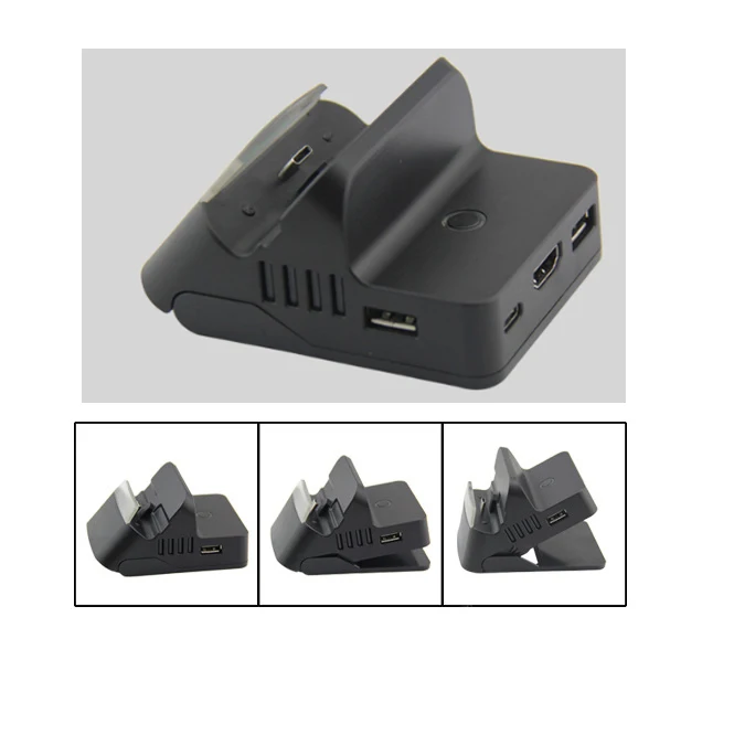 For Switch NS MINI Portable charger charging Dock station H-D-M-I Video Converter Dock USB Data Type C Port for Switch Game