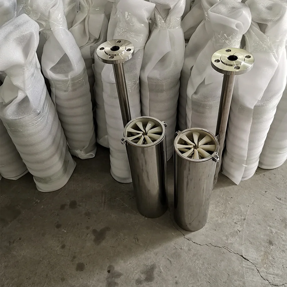SS304 Material Aerator Easy Reduction of Swirl Microbubble Aerator Wastewater Treatment Aeration Systems