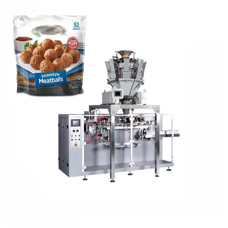 Premade молнии сумка встать мешок упаковочная машина для кофе в зернах сушеные фрукты закуски еда упаковочная машина