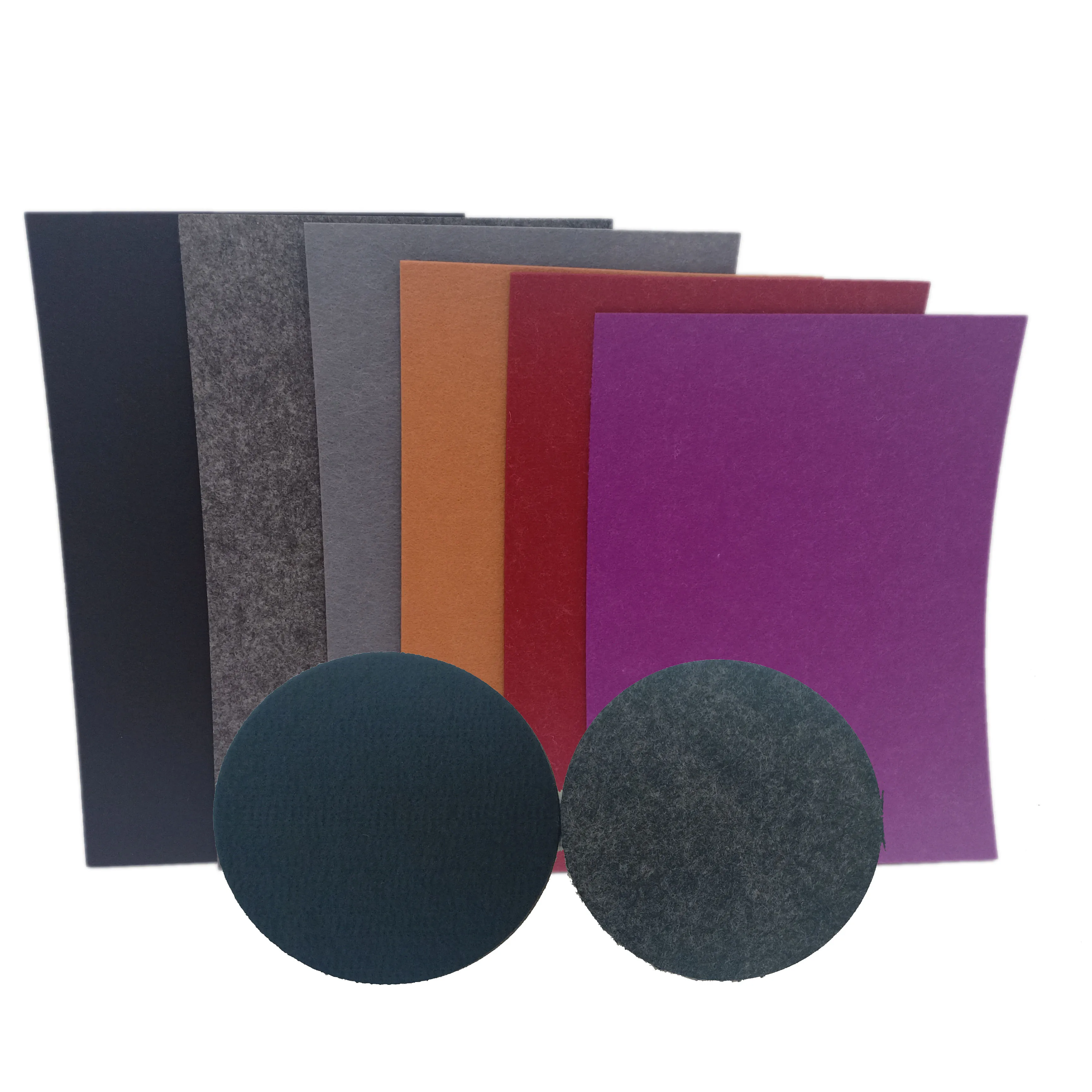 A4 A5 A6 size 1mm 2mm 3mm 4mm 5mm polyester nonwoven wool felt sheet felt fabric craft felt paper