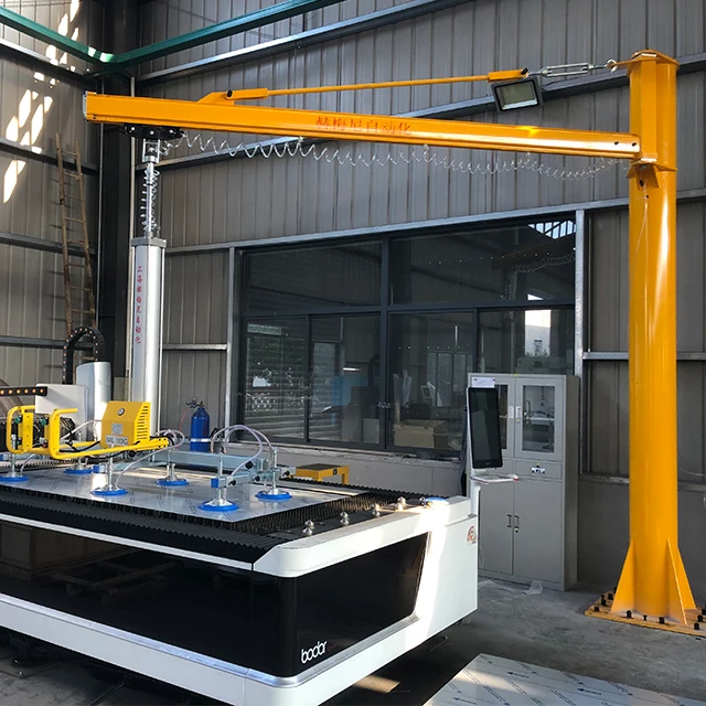 Custom production 500KG  Pneumatic vacuum lifter for sheet metal Plate suction crane