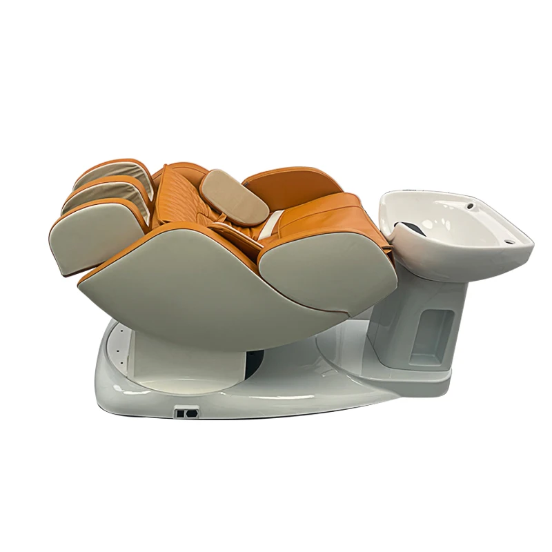 Thai Head Therapy Hairdressing Chair Best Selling Hair Lay Down Salon Backwash Unit Salon Luxury Shampoo Chair