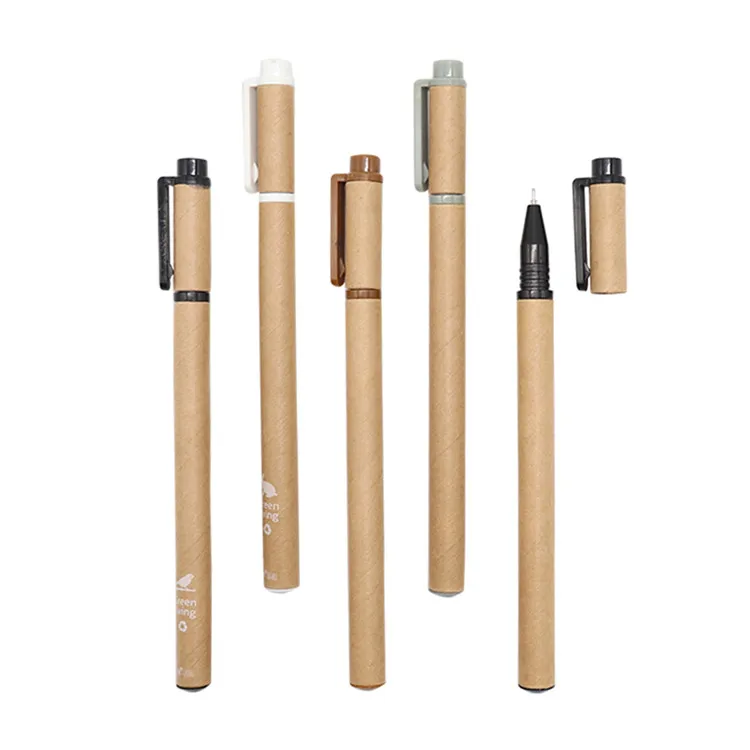 korea gel pen custom gel pen ecofriendly promotional paper pen