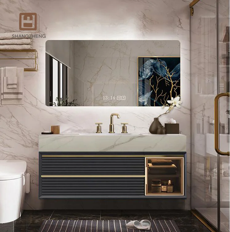 SZ High Quality Metal Floating Corner Shelves Wall Mounted Bathroom Organizer for Hotels and Apartments Bathroom Furniture