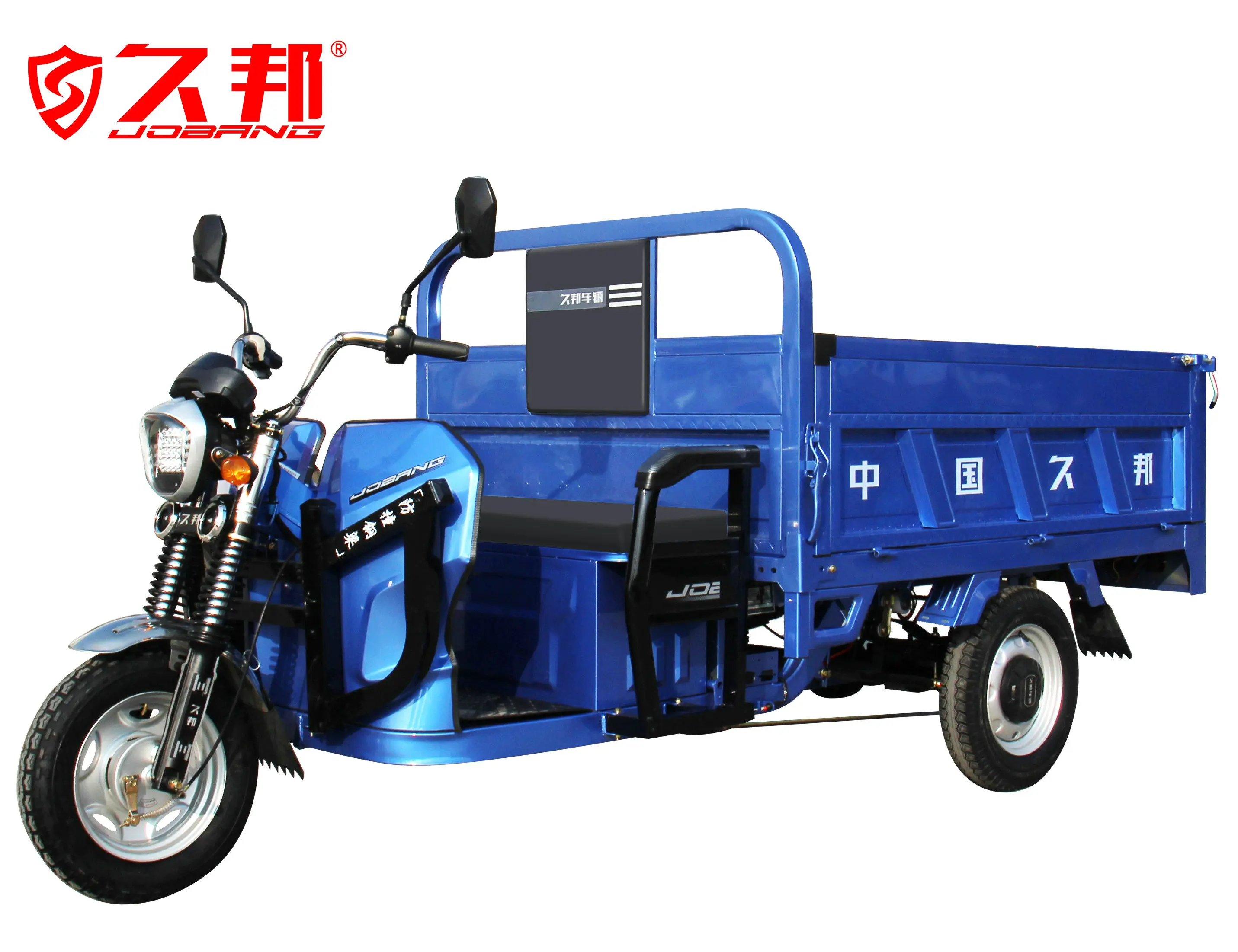 Green Energy Cargo Electric Tricycle 1200kg Loading Capacity