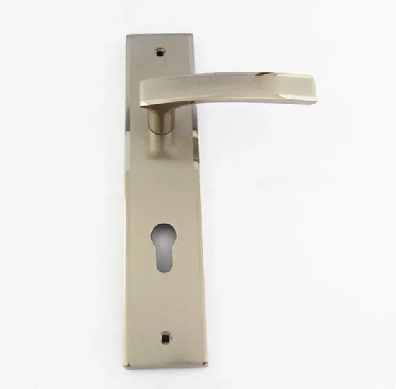 new design square rosette zamak design door handle for apartment